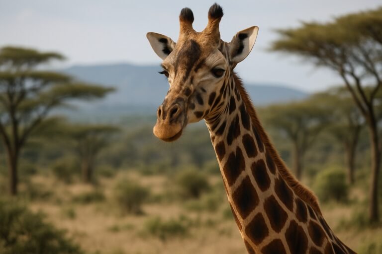 Animal totem girafe et sa signification spirituelle