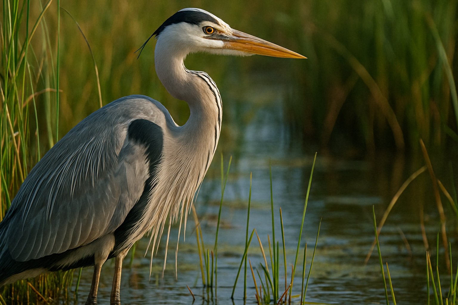 Animal totem héron et sa signification spirituelle