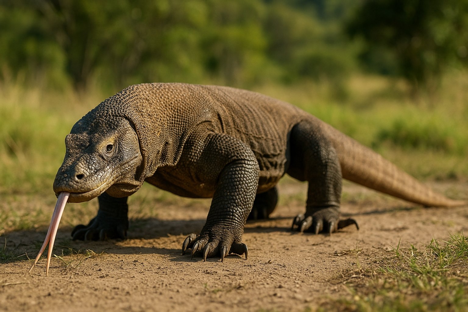 Animal totem Dragon de Komodo et sa signification spirituelle