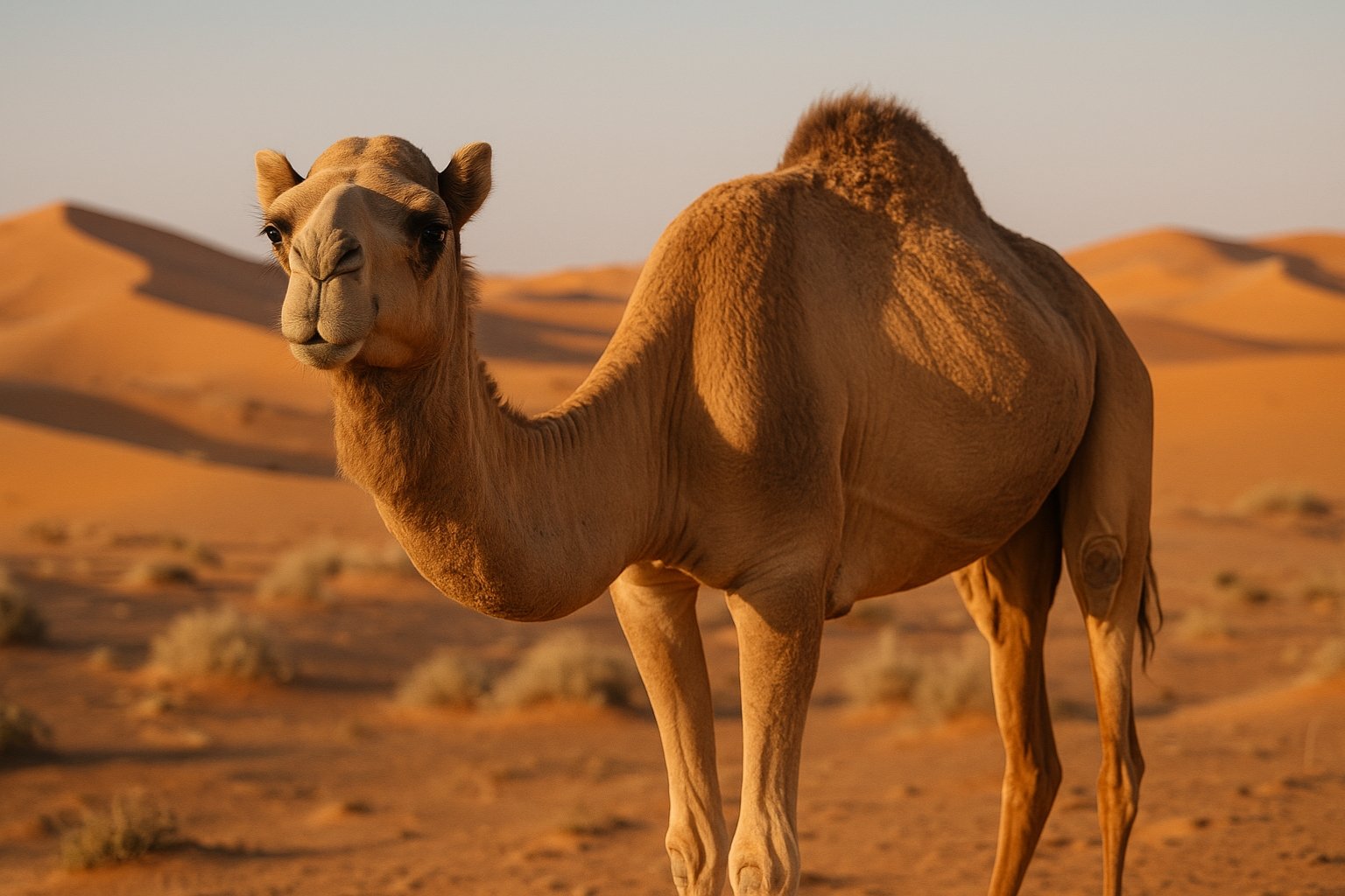 Animal totem Dromadaire et sa signification spirituelle