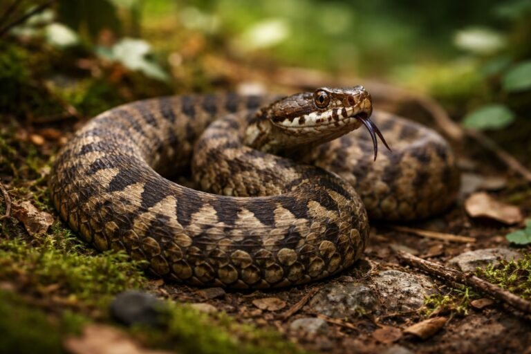 Animal totem Vipère et sa signification spirituelle